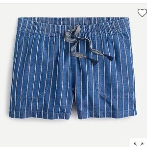 JCrew shorts. Very cute, seaside Indigo, excellent condition, Size Medium